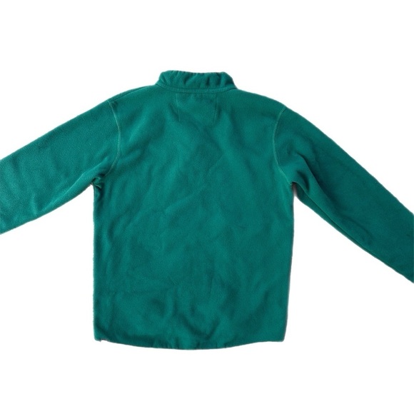 MEC Green Zip Up Fleece Sweatshirt Size 10 - Picture 4 of 6